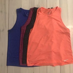 Lot of Nike Tanks - Size Small